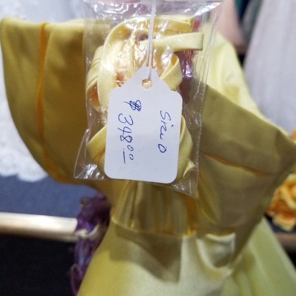 Precious Formals Yellow Dress - Picture 6 of 6